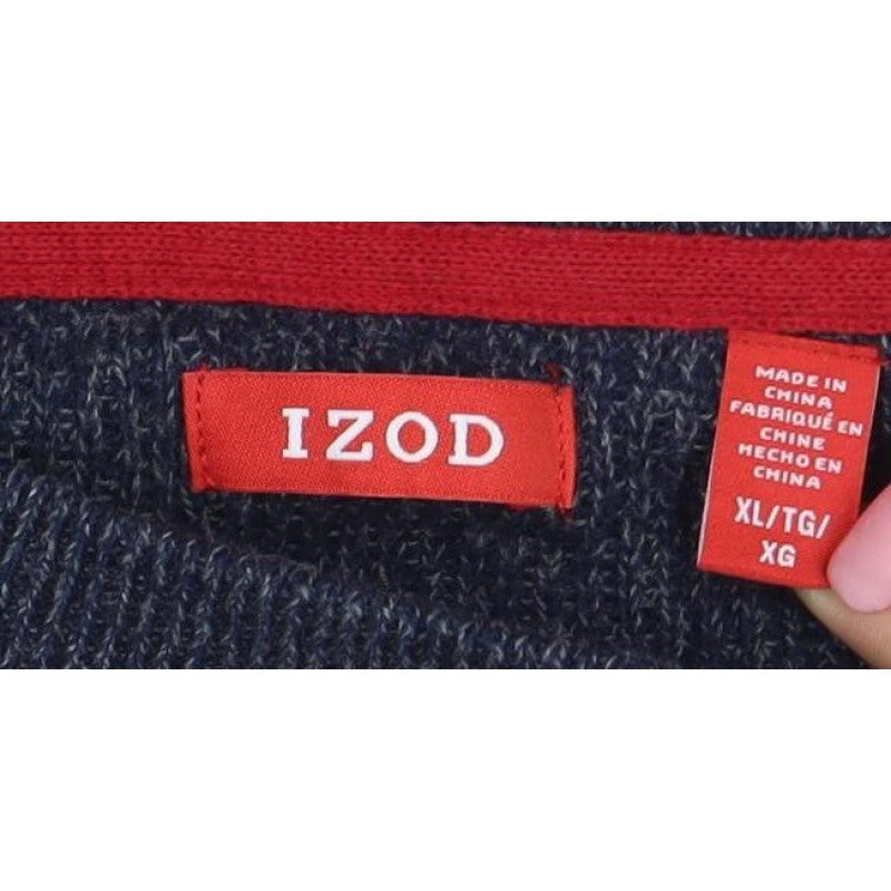 Additional view of IZOD Men's Multicoloured XL Striped Crew Neck jumper