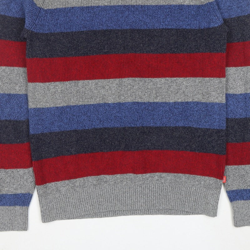 Additional view of IZOD Men's Multicoloured XL Striped Crew Neck jumper