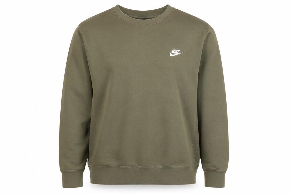 Nike Men's Green Pullover Crew Neck Sweatshirt Size L