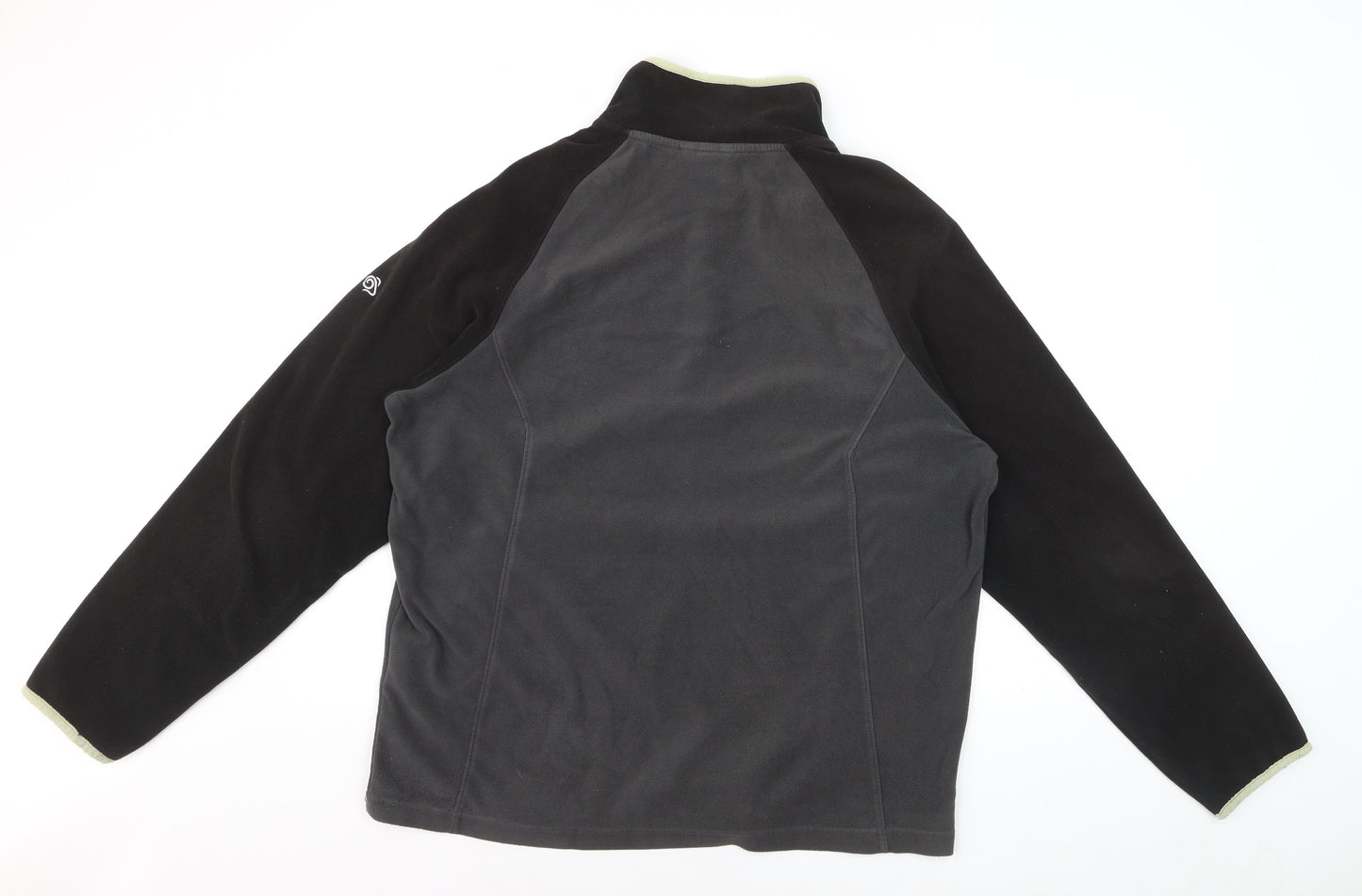 Craghoppers Men’s Black XL Fleece 1/4 Zip Pullover Sweatshirt