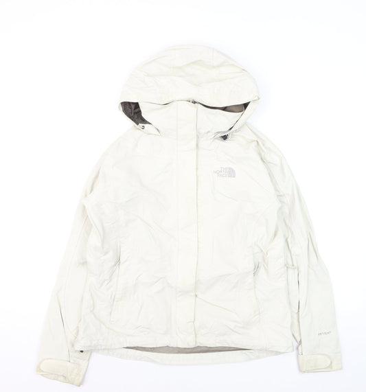 The North Face Women’s Ivory Waterproof Hooded Rain Jacket Size S