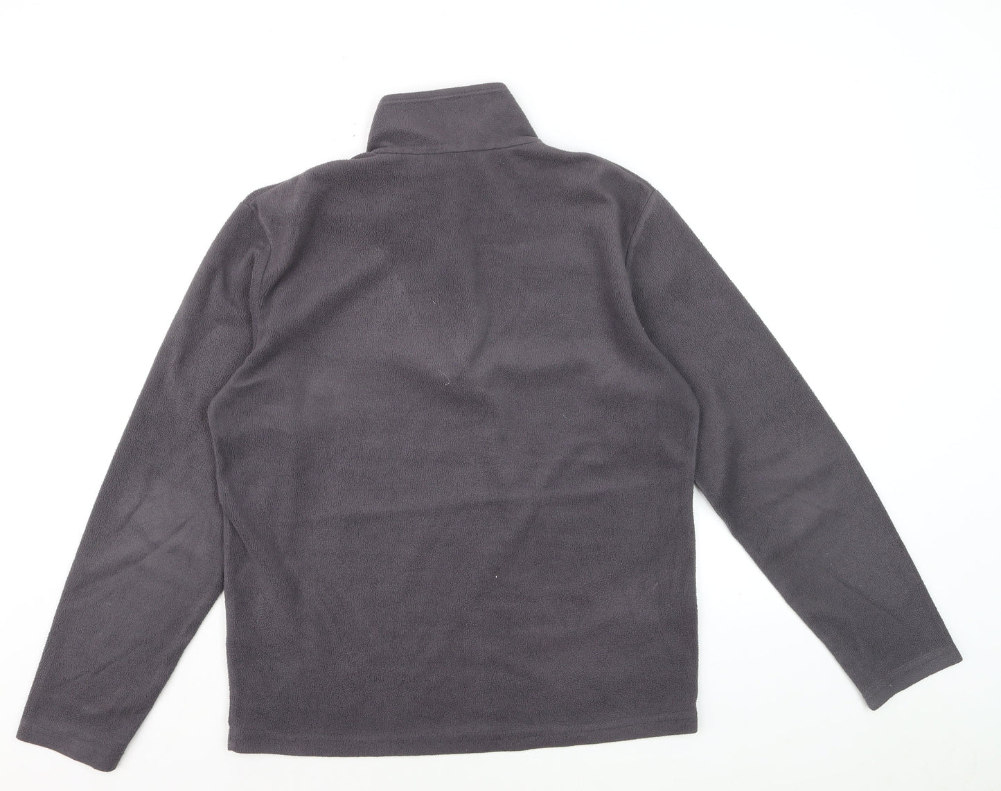 Regatta Men’s Grey Fleece 1/4 Zip Pullover Sweatshirt M Outdoor