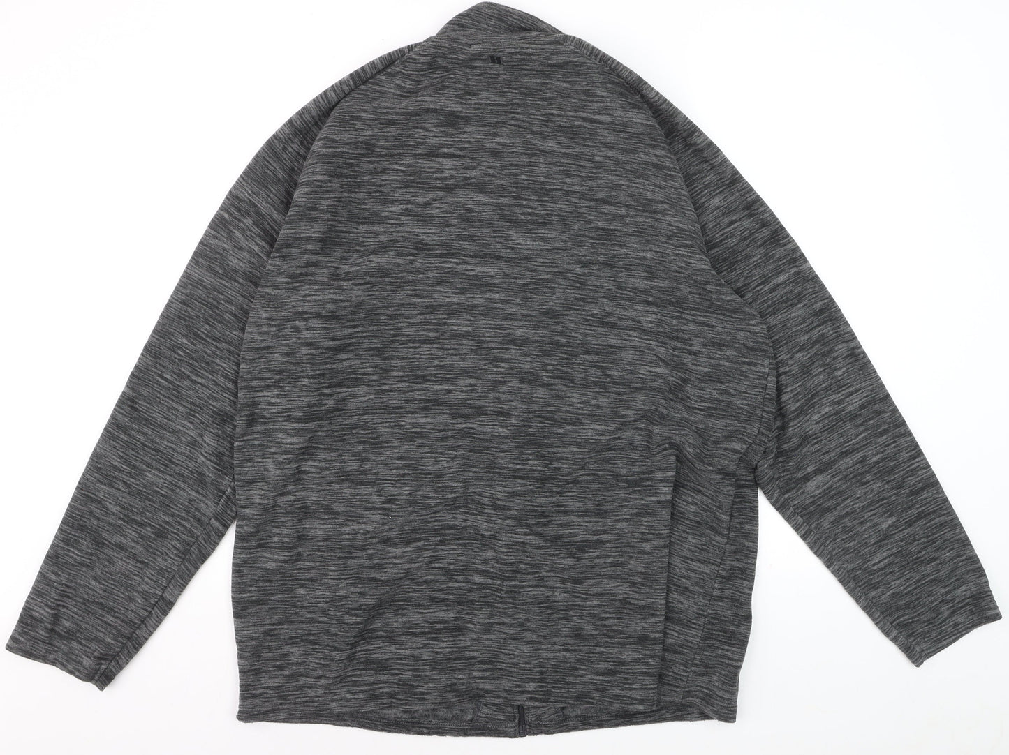 Mountain Warehouse Men’s Grey Full Zip Fleece Sweatshirt 2XL Outdoor