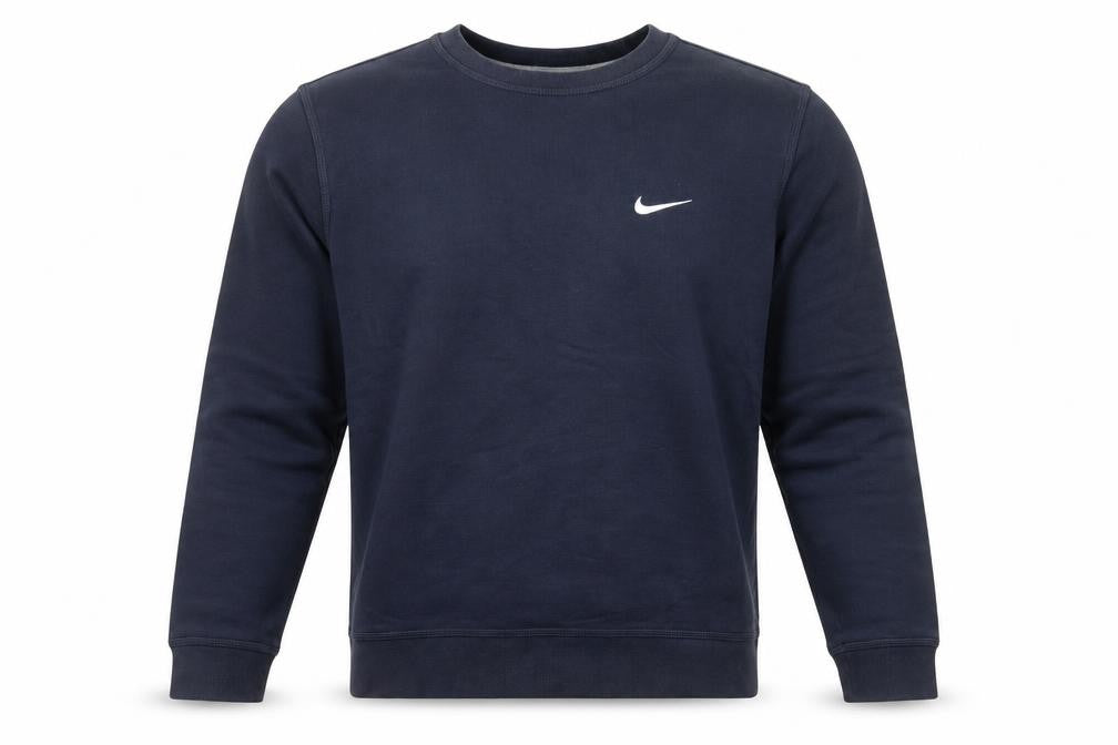 Nike Men's Blue Crew Neck Pullover Sweatshirt M
