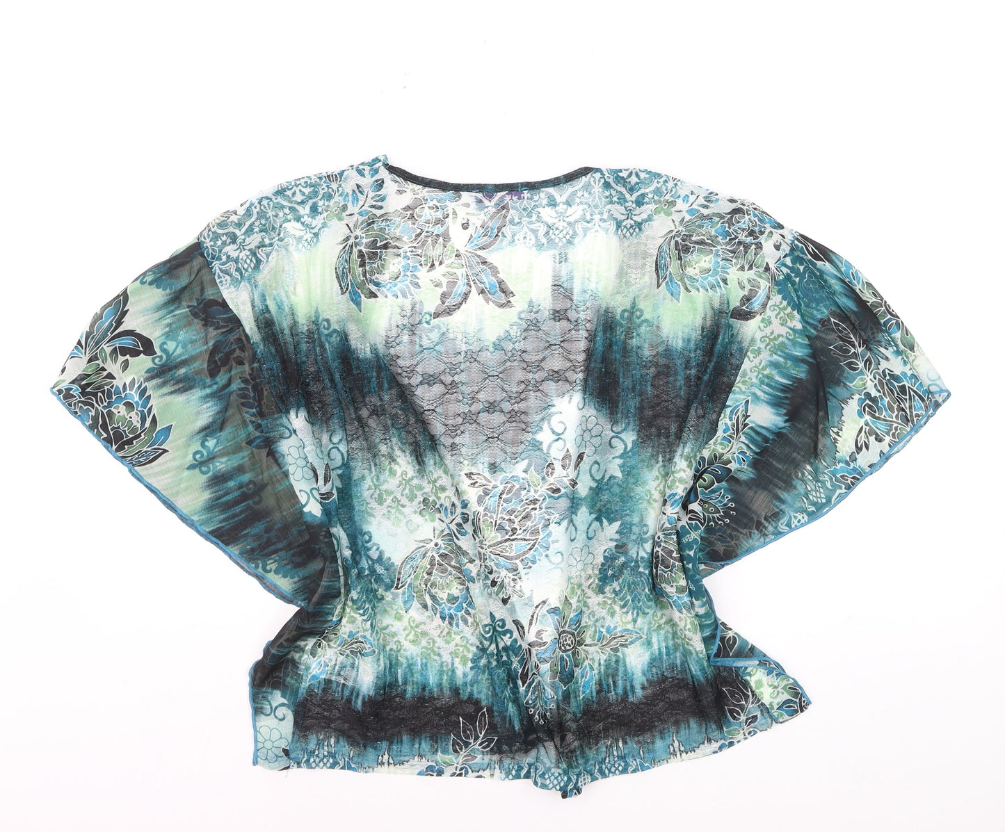 Marks and Spencer Per Una Women's Multicoloured Kimono Blouse Size 14
