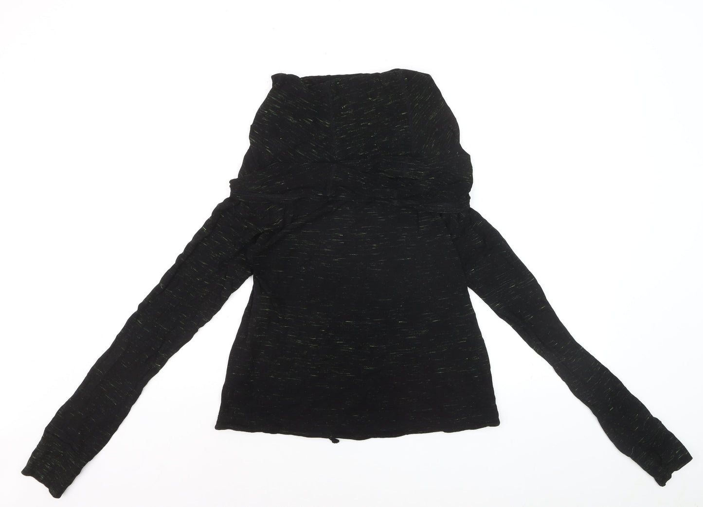 Sweaty Betty Women's Black Long Sleeve Cowl Neck Top Size S