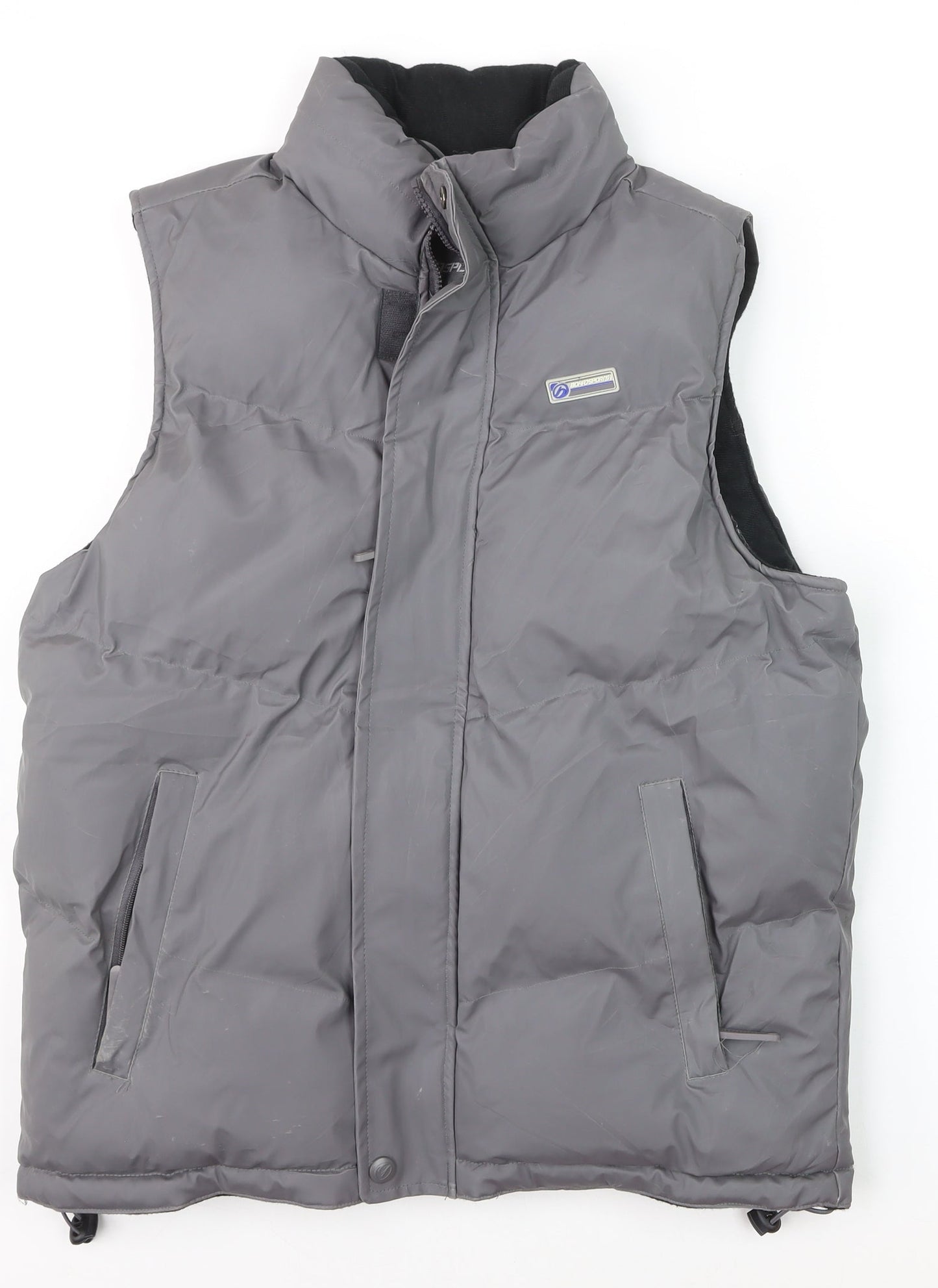 Boardsports Men’s Grey Padded Bodywarmer Vest Size S Outdoor