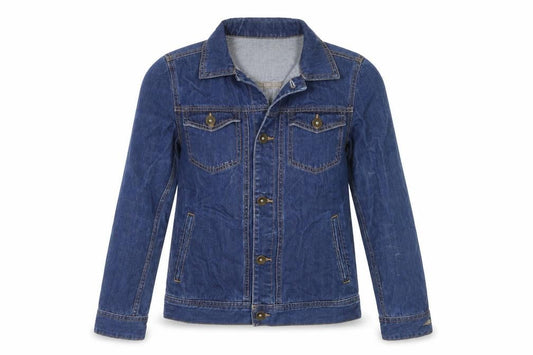 Hotwind Women's Blue Denim Basic Jacket Size S