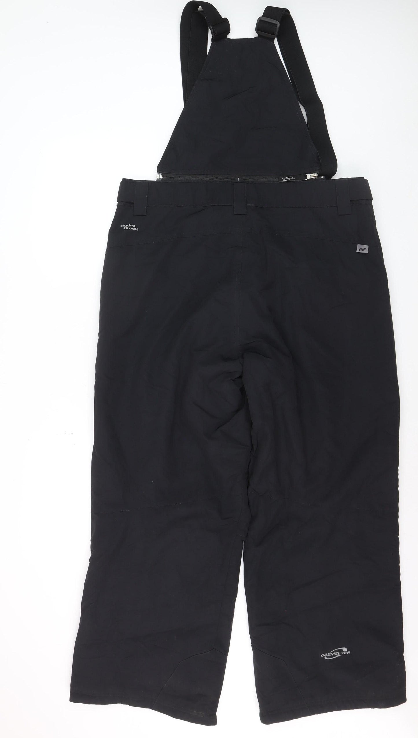 Obermeyer Mens Black L Snow Pants Ski Trousers Waterproof Insulated