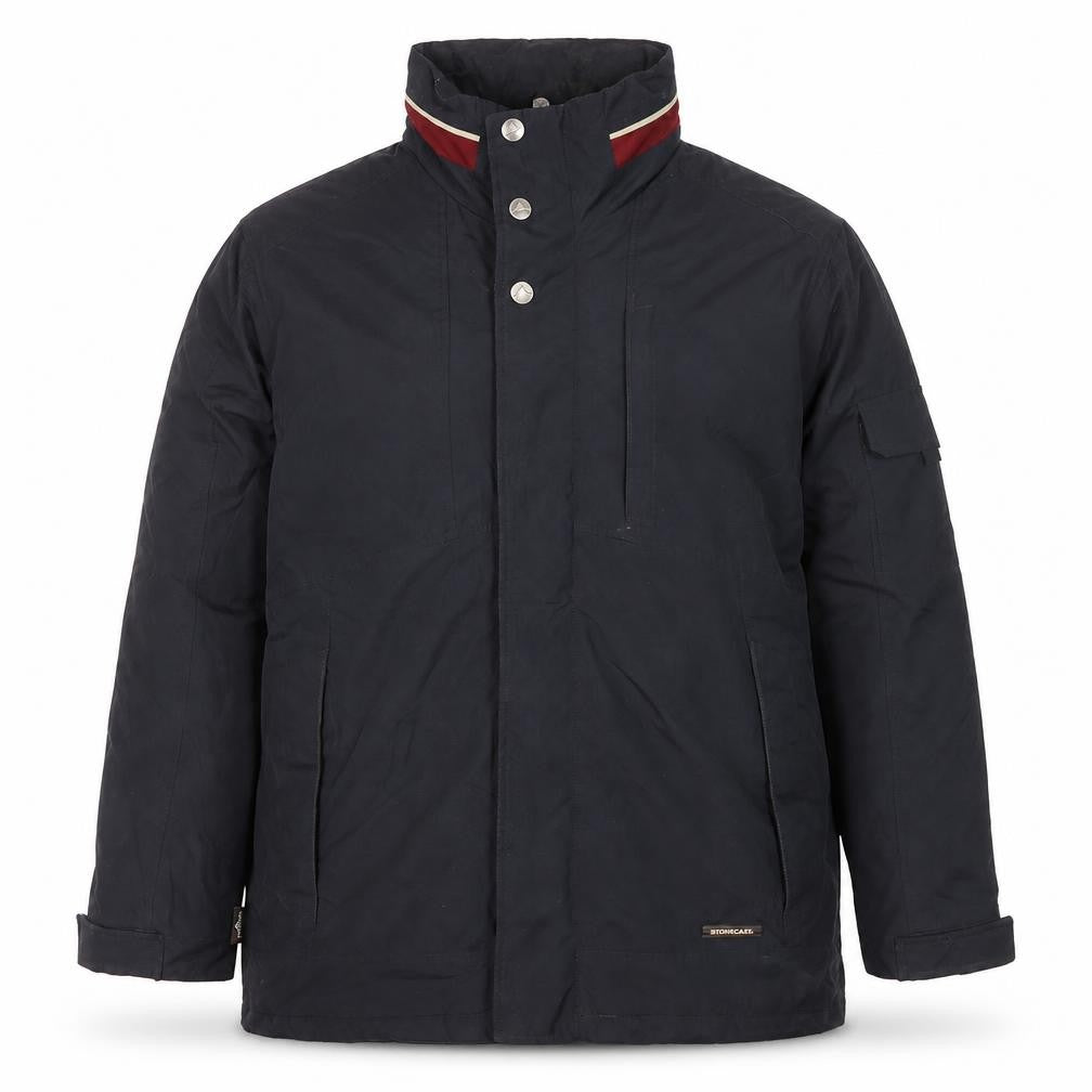 Stonecast Men's Black M Parka Jacket Water Resistant Polyester