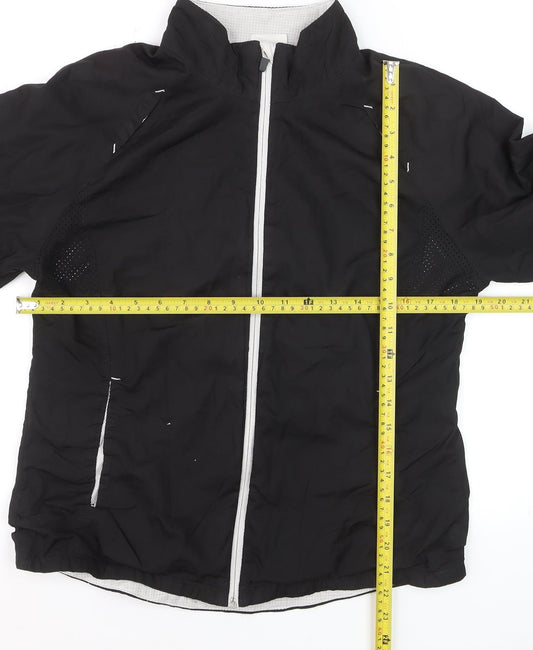Danskin Now Women's Black M Windbreaker Active Jacket