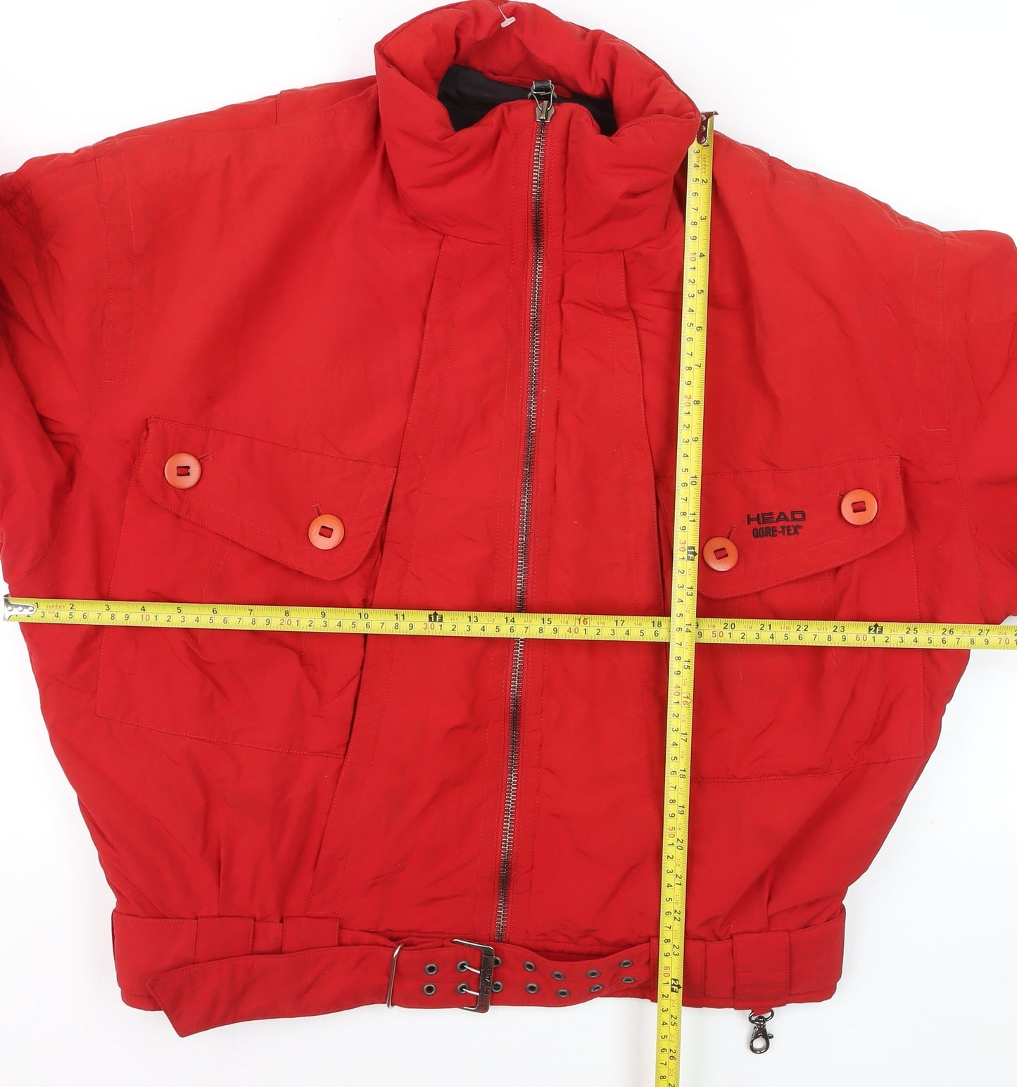 HEAD Gore-Tex Red Men's 56 Short Puffer Ski Jacket