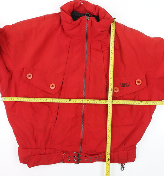 HEAD Gore-Tex Red Men's 56 Short Puffer Ski Jacket