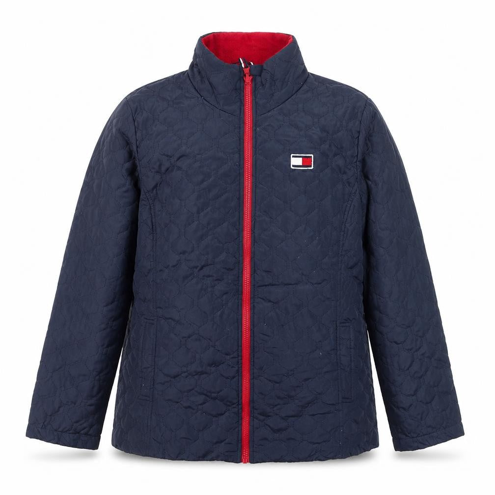 Tommy Hilfiger Men's Navy 3-in-1 Quilted Jacket Size L Polyester