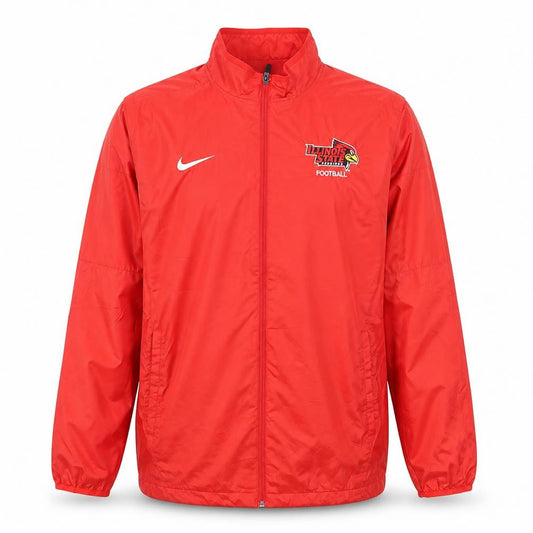 Nike Men’s Red Illinois State Football Windbreaker Jacket M