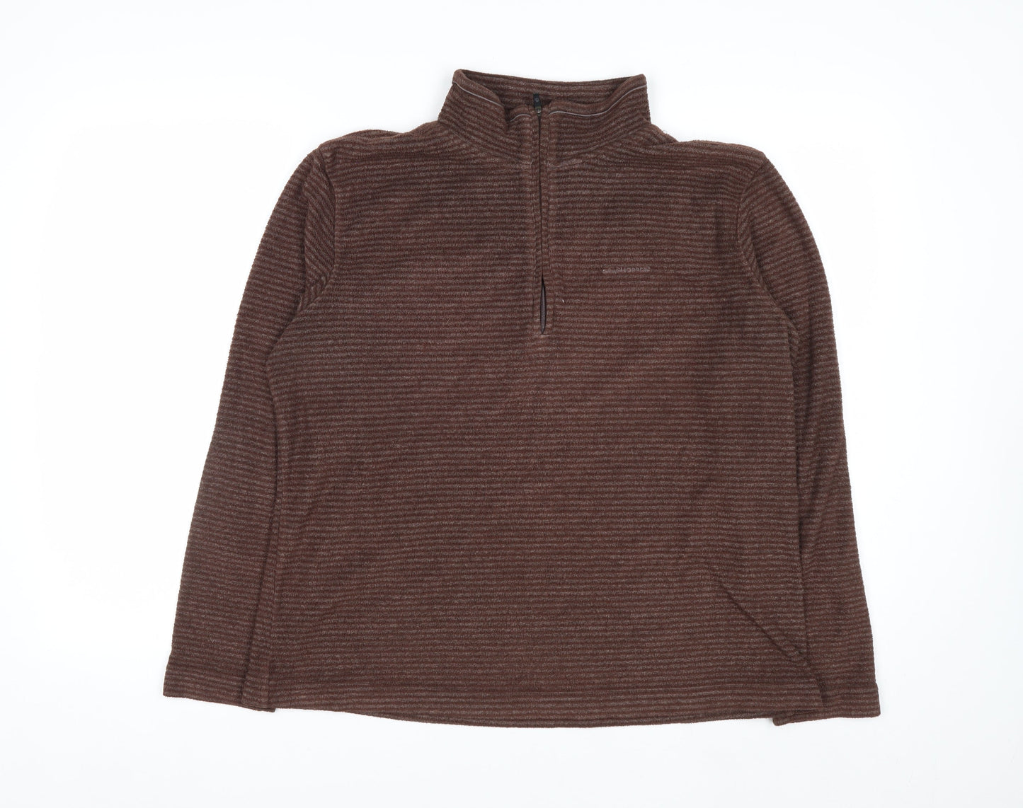 Craghoppers Women’s Brown Fleece 1/2 Zip Pullover Size 18