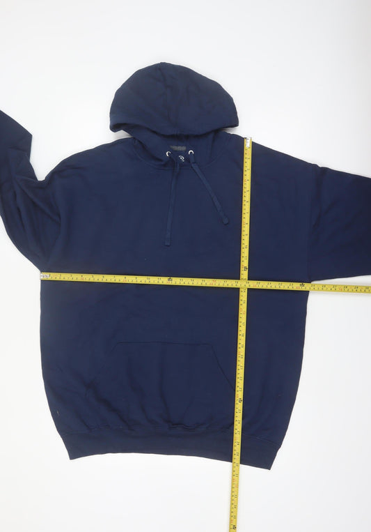 Athletic Works Mens Blue XL Pullover Hoodie Sweatshirt