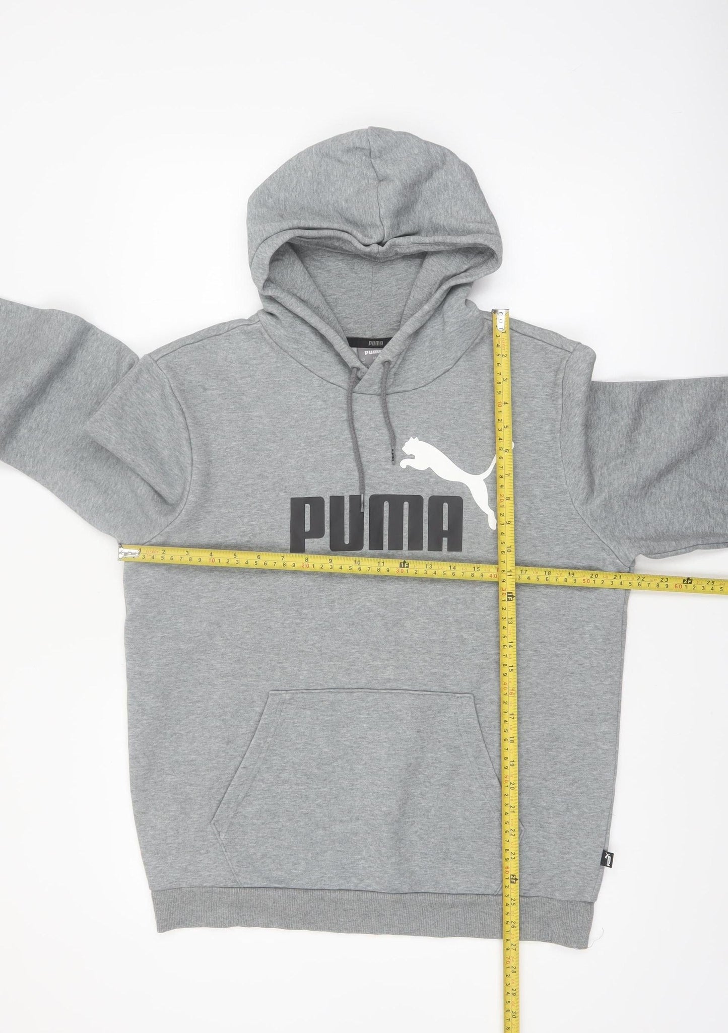Puma Mens Grey Pullover Hoodie Regular Fit M Sportswear