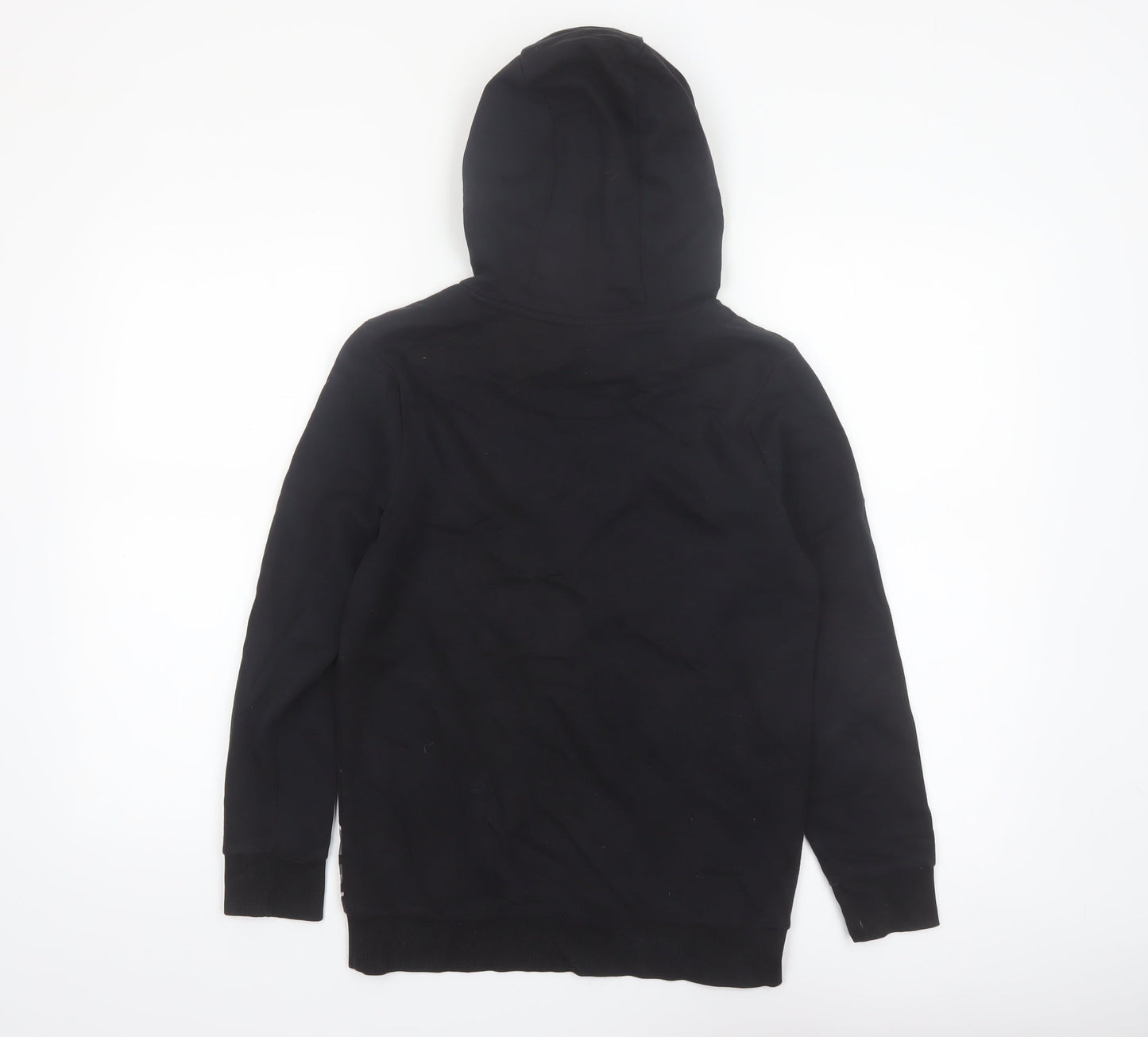 Minecraft Boys Black Hoodie 10-11 Years Pullover Creeper Print Hoodie