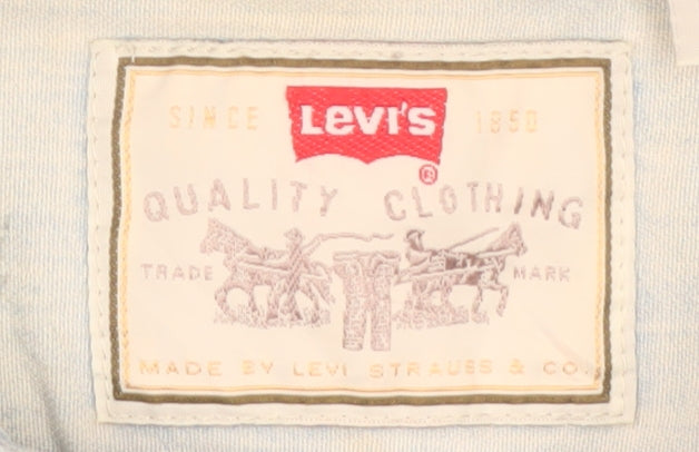 Levi's Men's Blue Denim Button-Up Shirt XL Regular Fit