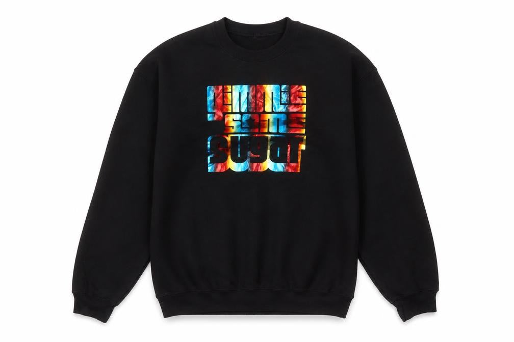 Candytopia Men's Black XL Pullover Graphic Print Sweatshirt