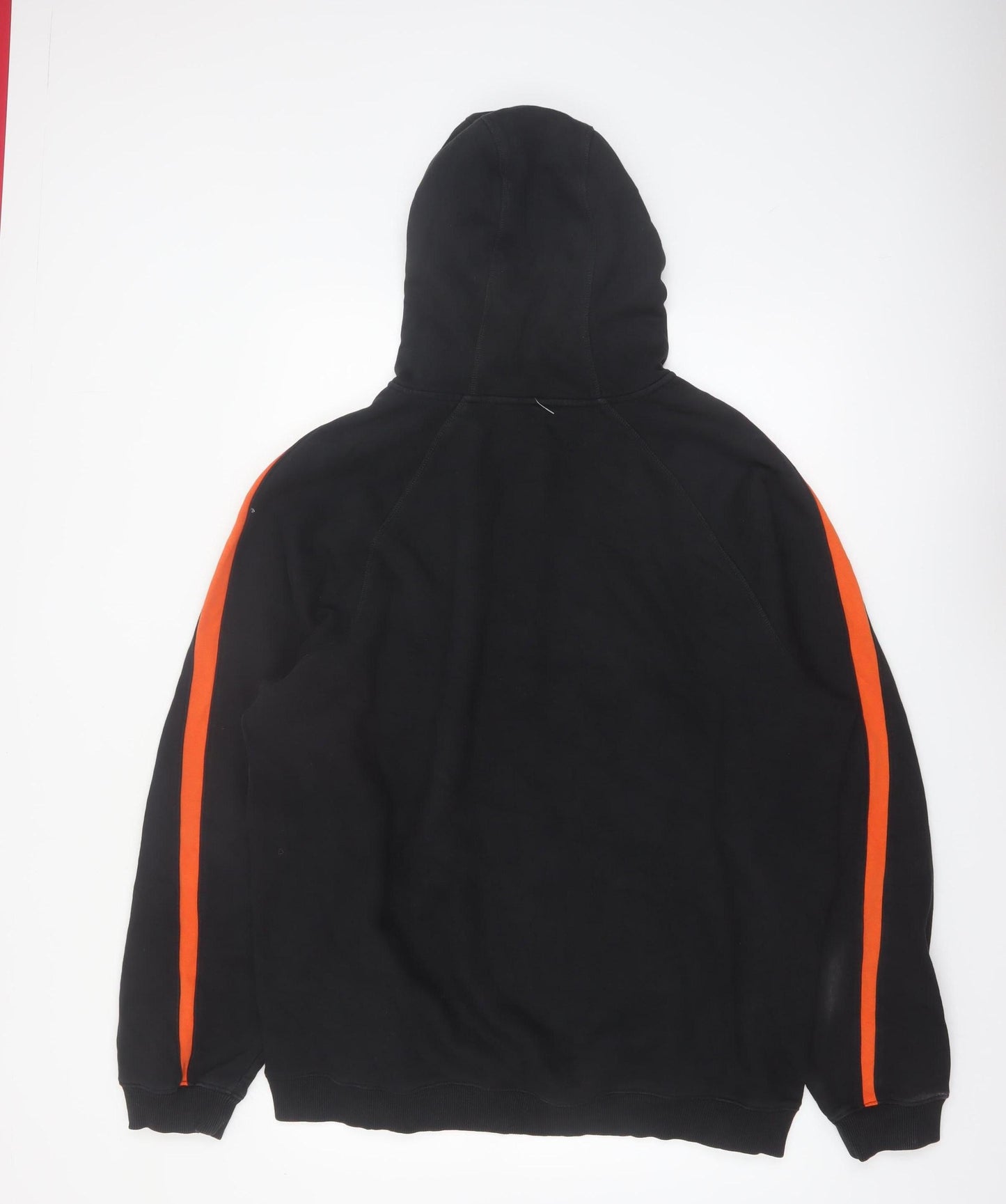 Sport-Tek Men's Black Orange XL Pullover Hoodie Classic Style