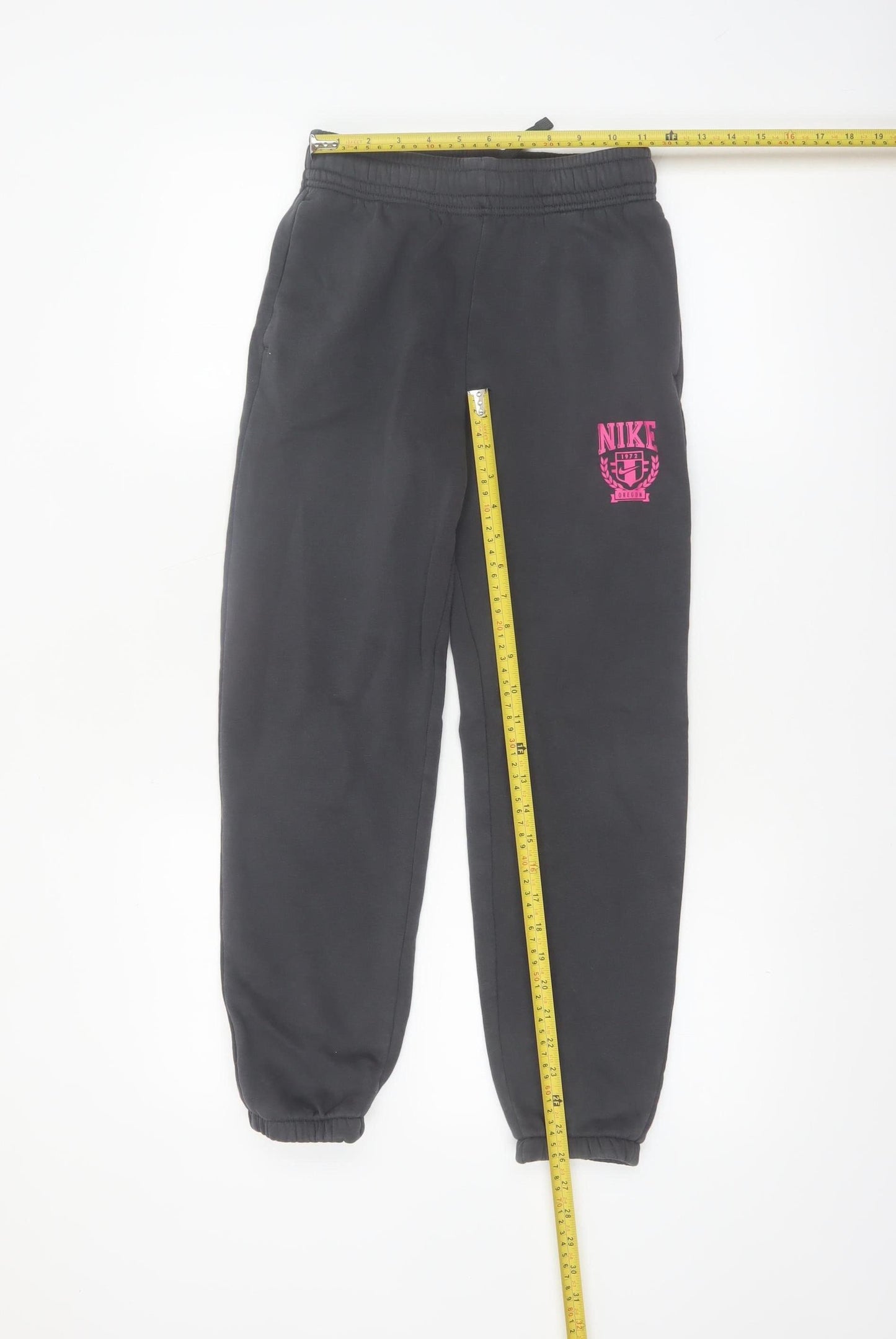 Nike Girls Black Jogger Sweatpants M 137-146cm Cotton Blend Casual