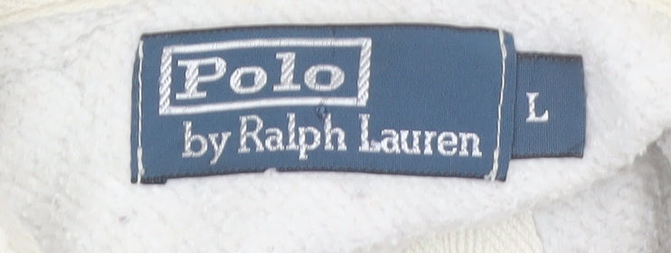 Ralph Lauren Men's Grey Full Zip Hoodie Size L