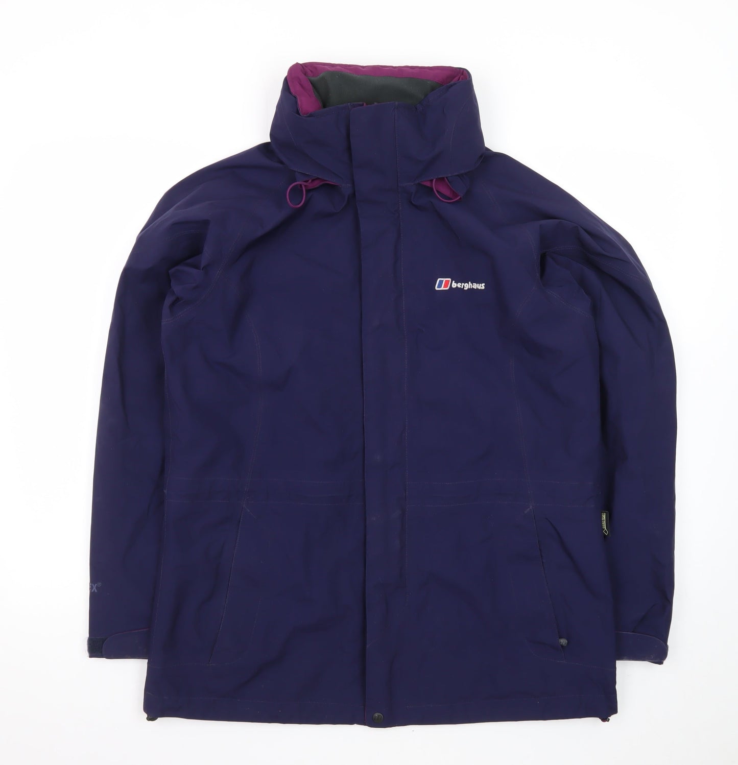 Berghaus Womens Purple Waterproof Rain Coat Jacket UK 12 Regular Fit