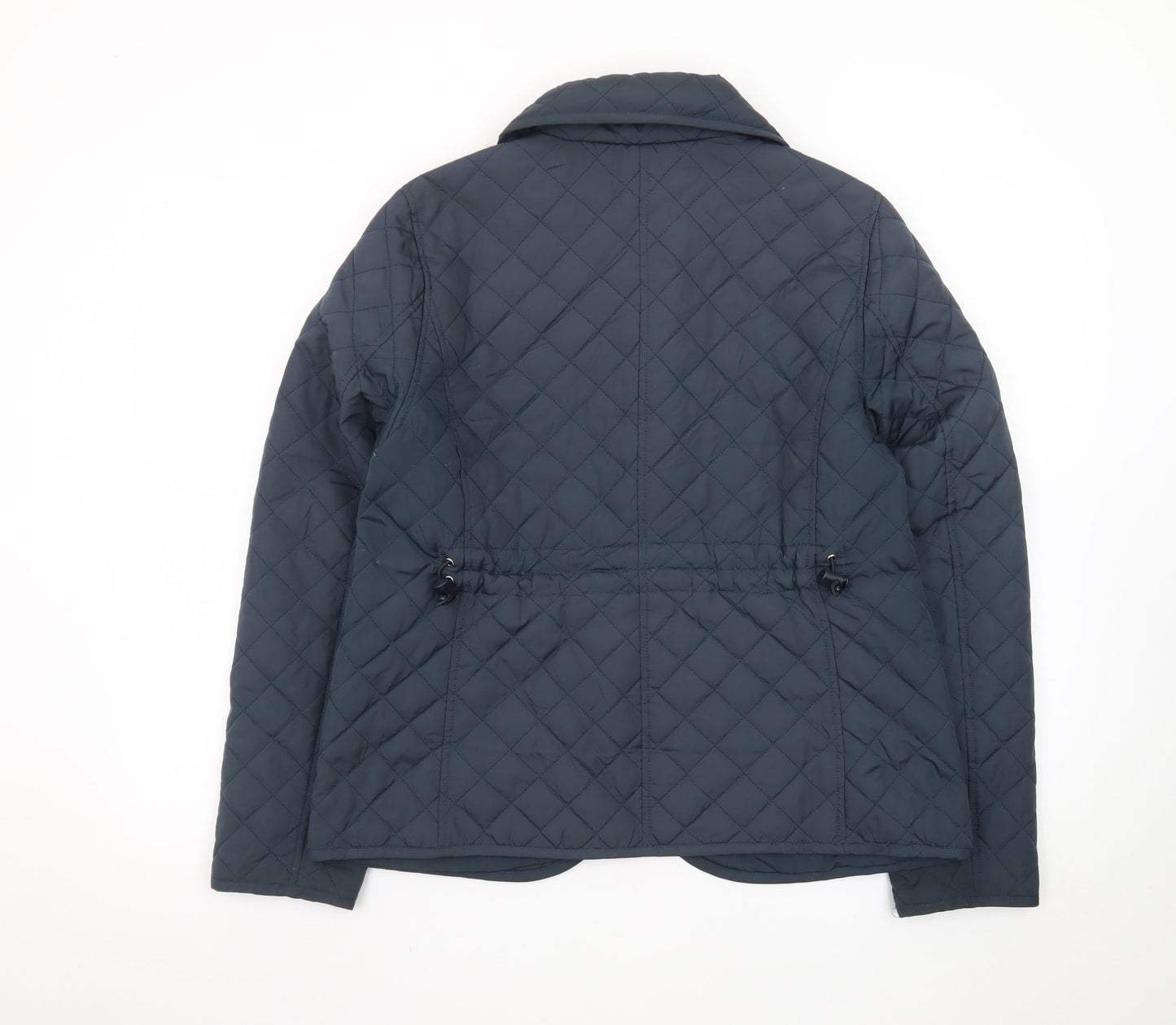 Kaleidoscope Women's Blue Quilted Mid-Length Jacket UK 14