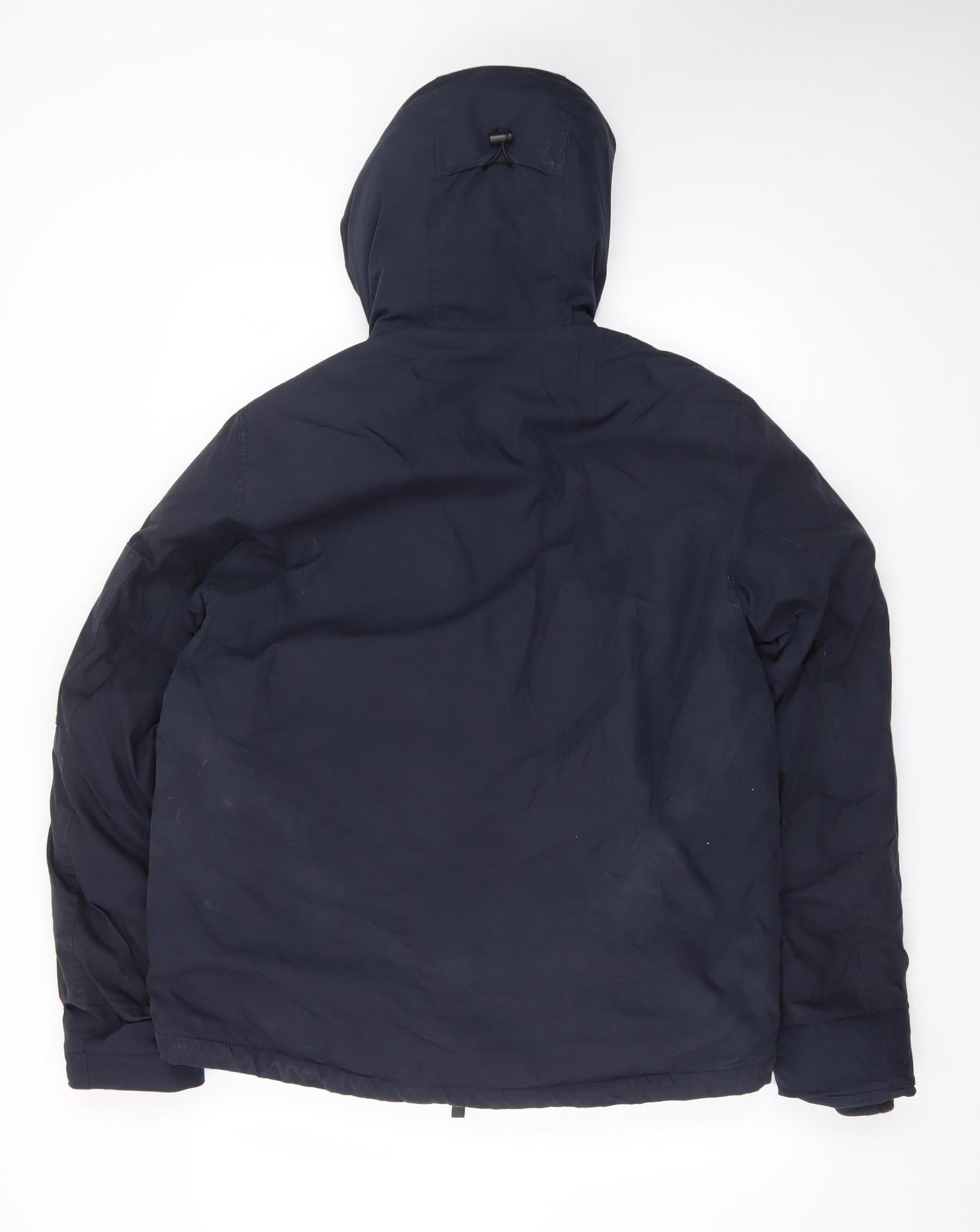 Norse Projects Men's Blue Hooded Down Puffer Jacket Size M