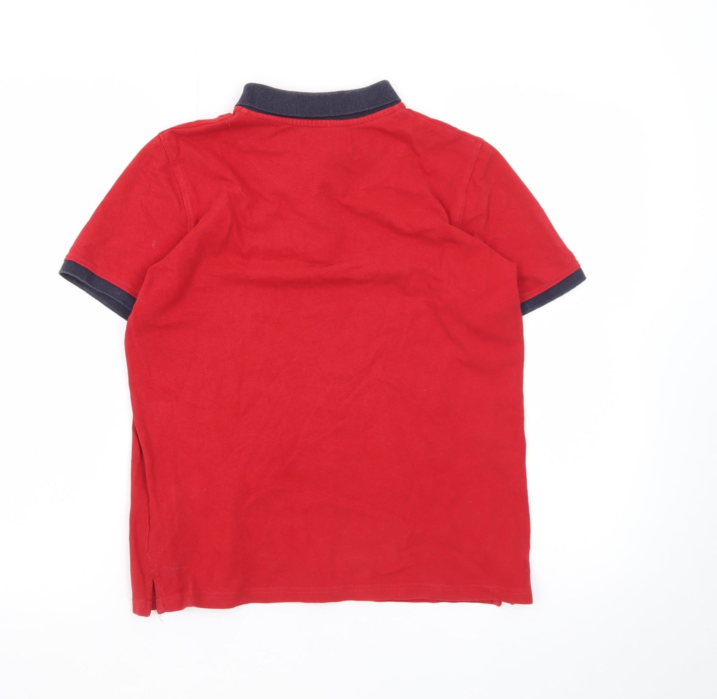 Lyle & Scott Junior Red Cotton Polo Shirt 14 Years Teens