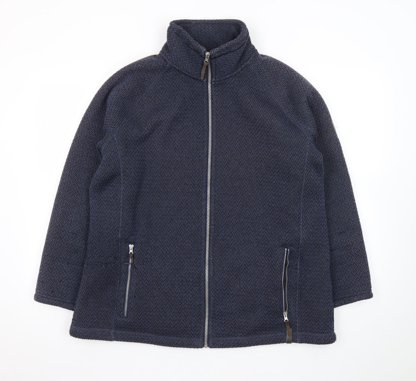 Craghoppers Women’s Blue Fleece Lined Full Zip Jacket Size 18