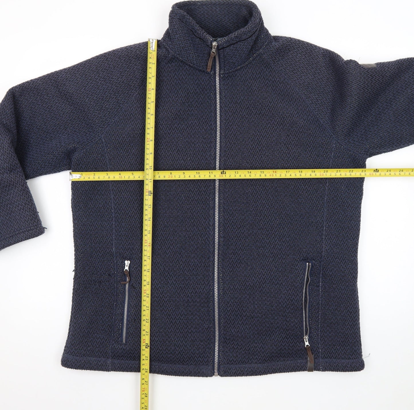 Craghoppers Women’s Blue Fleece Lined Full Zip Jacket Size 18