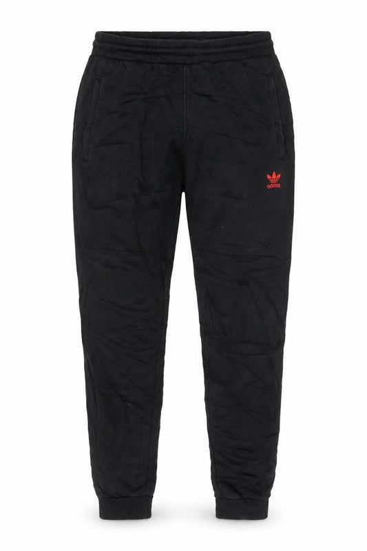 Adidas Men's Black Jogger Sweatpants Size M Tapered Fit