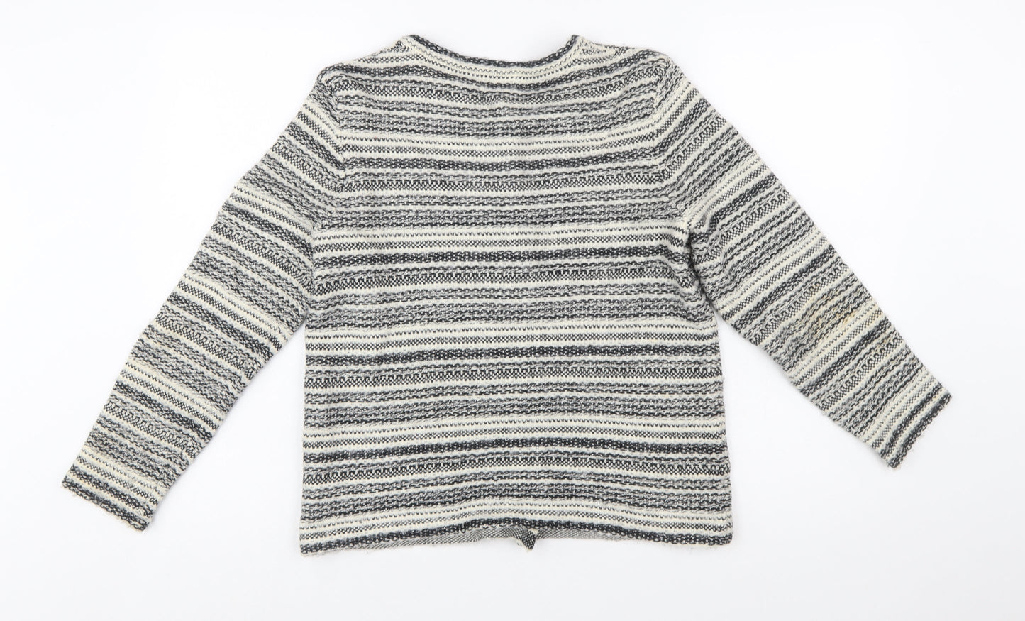 Monsoon Women's Multicoloured Striped Knit Cardigan M