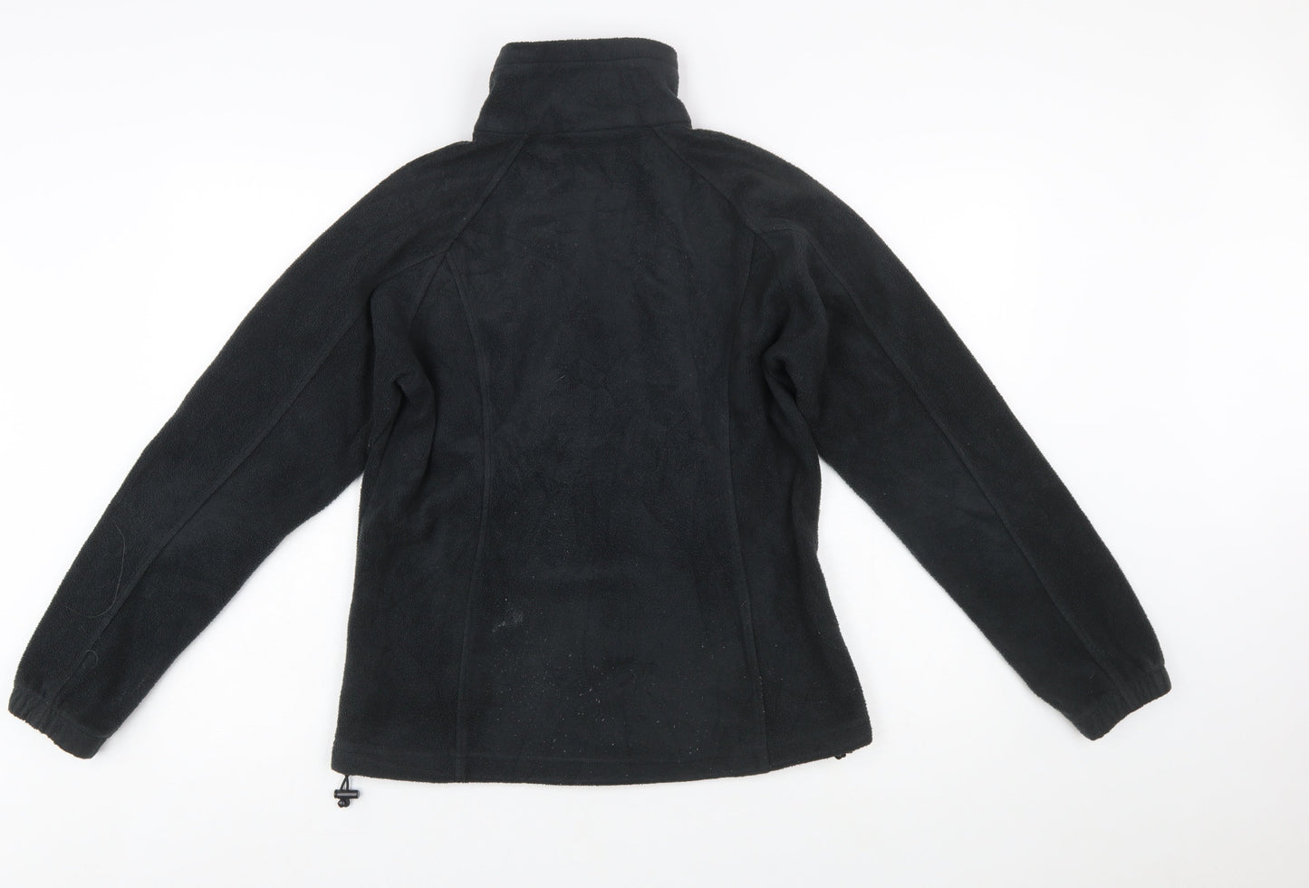 Columbia Men Black Fleece Full Zip Jacket Size M Outdoor Casual