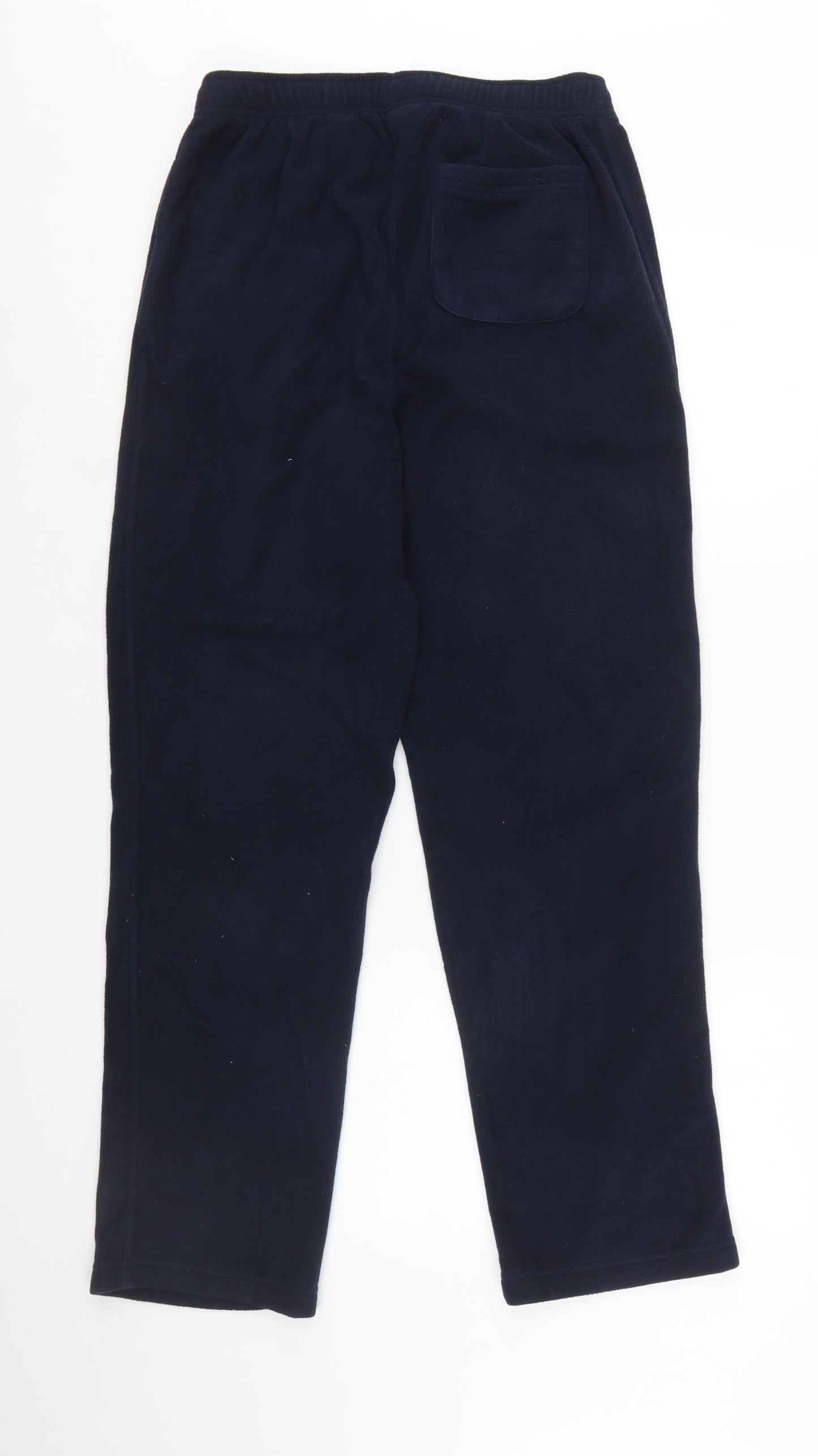 Cotton Traders Men's Blue Fleece Sweatpants M Regular Fit