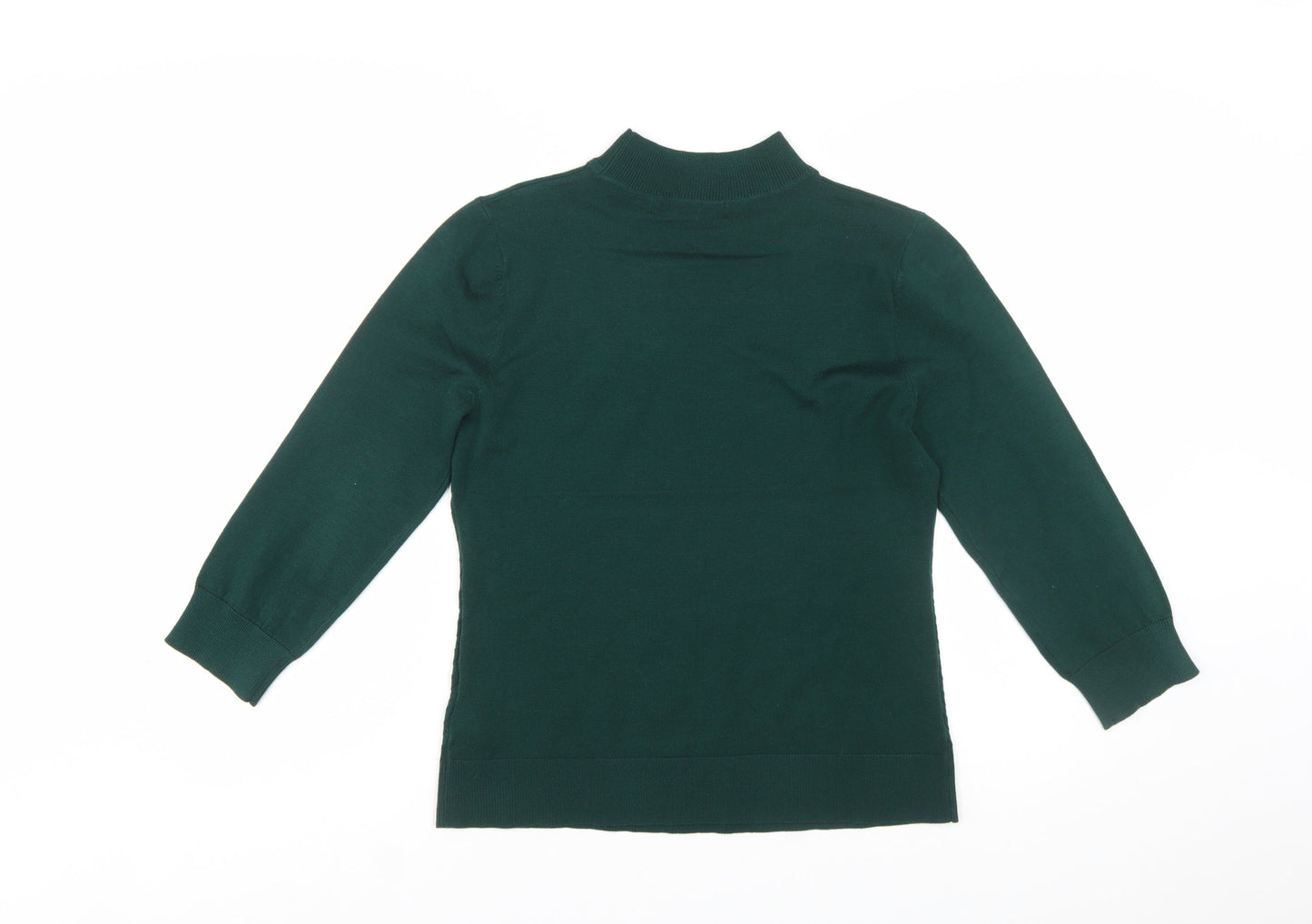 Principles by Ben de Lisi Women’s Green Mock Neck Jumper Size 12