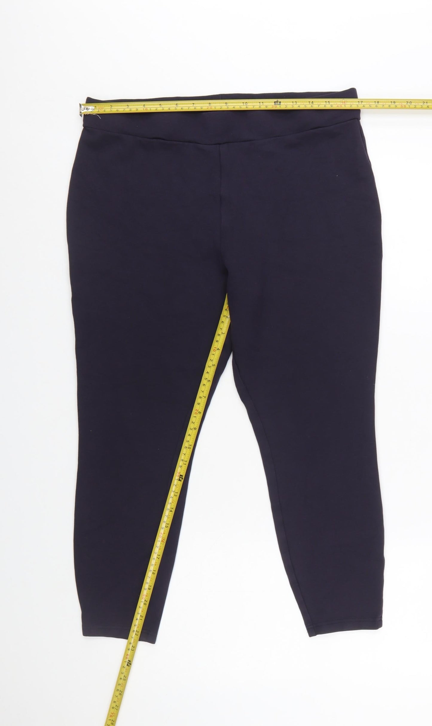 Next Women Black Size 18 Ankle Stretch Leggings