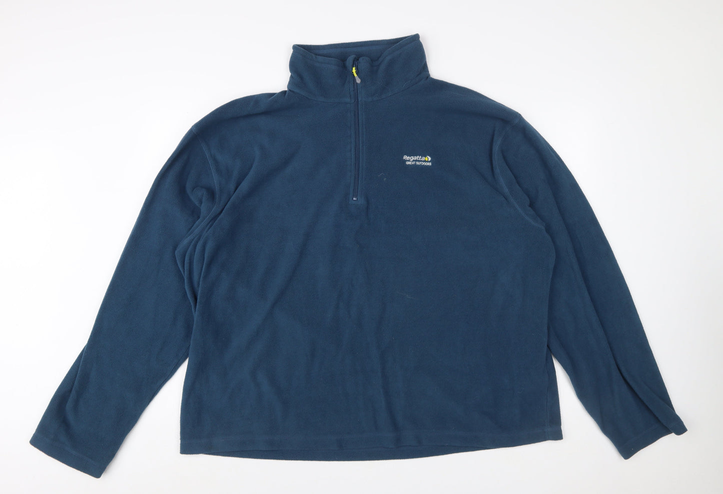 Regatta Men's Blue 3XL Fleece Half Zip Pullover Sweatshirt