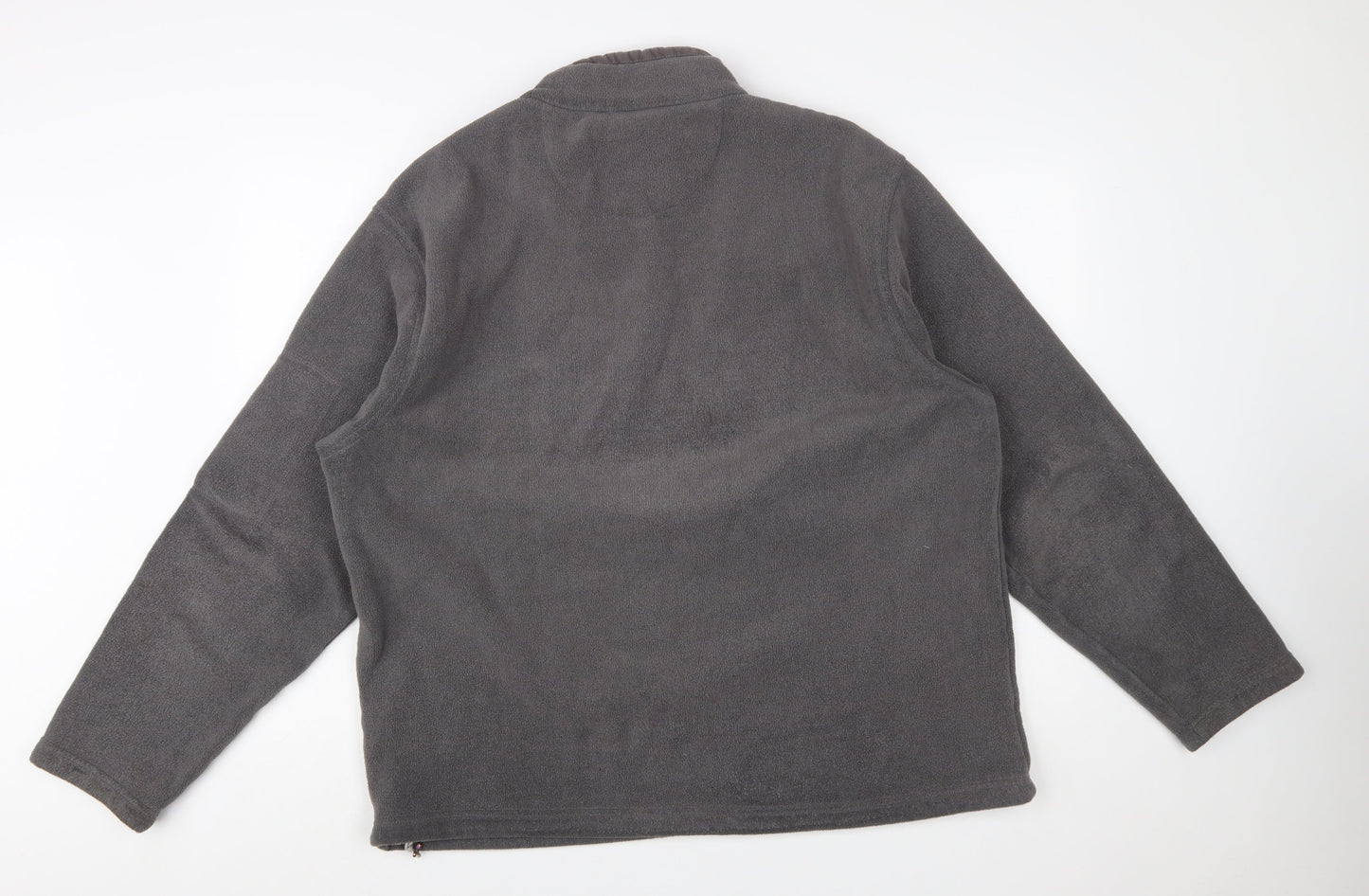 Regatta Mens Grey 2XL Fleece Outdoor 1/4 Zip Sweatshirt