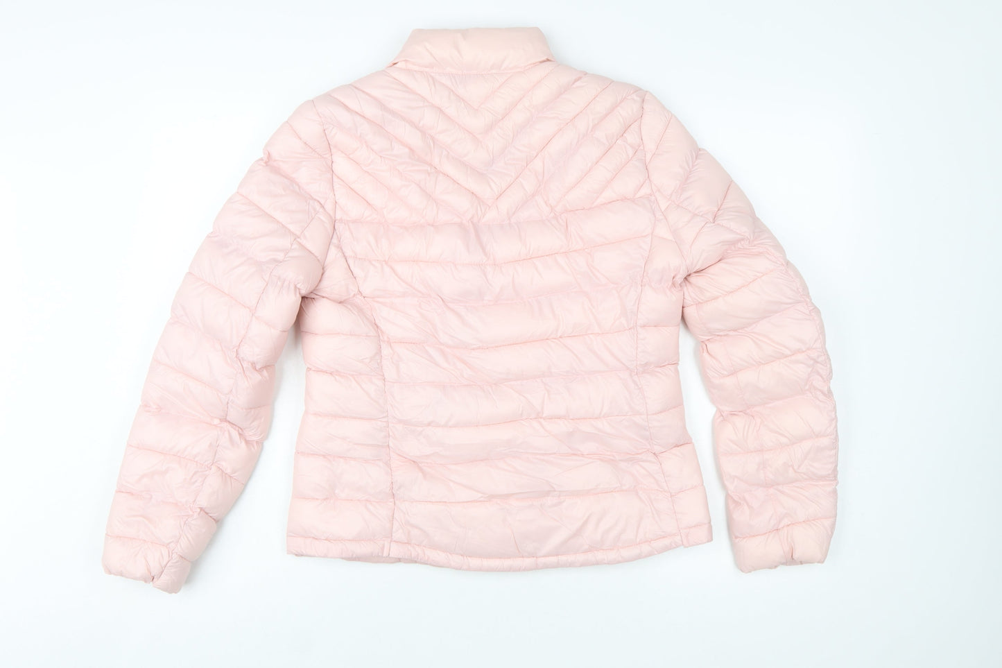 GAP Women's Pink Puffer Jacket M Lightweight Quilted Winter Coat