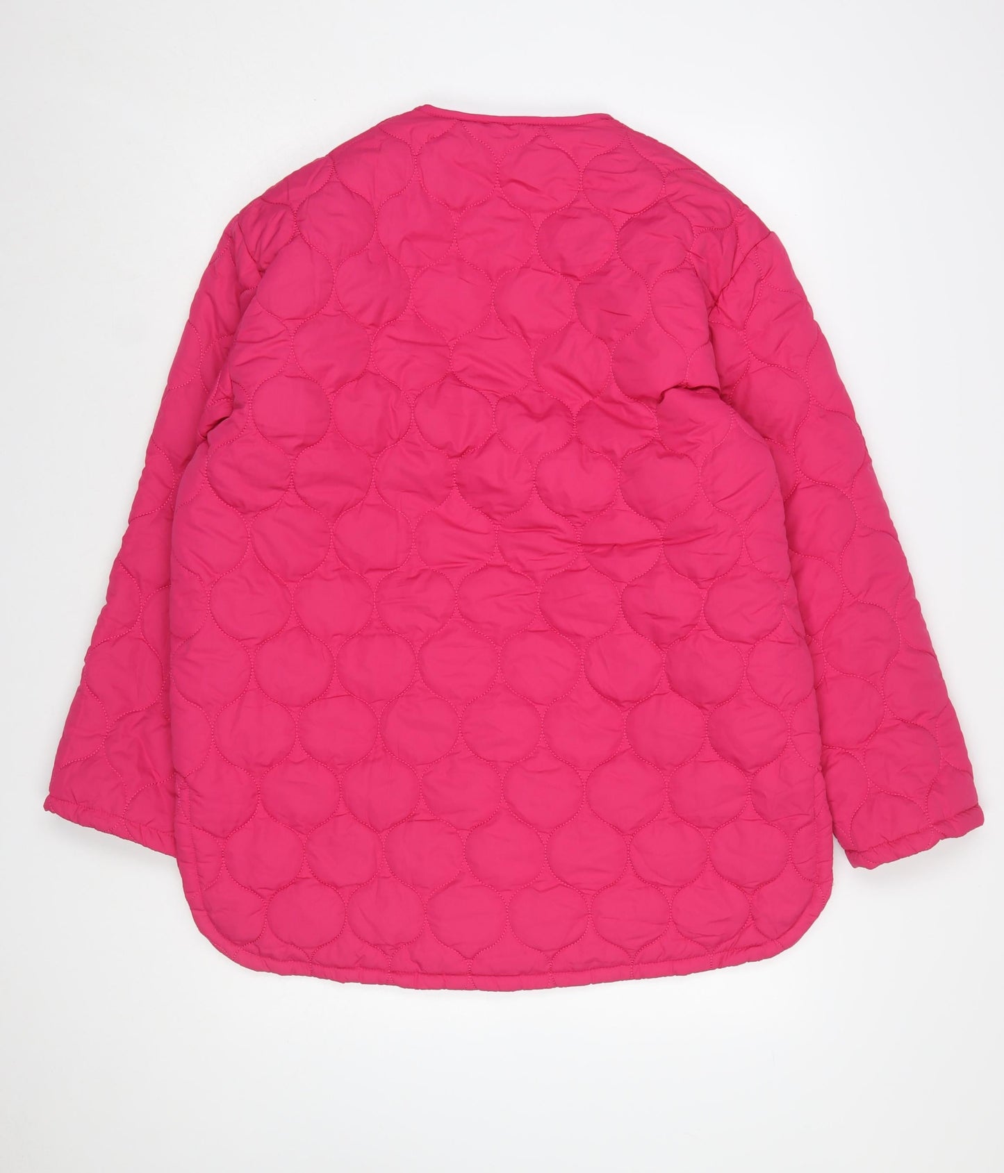Threadbare Women's Pink Quilted Mid-Length Jacket Size 12