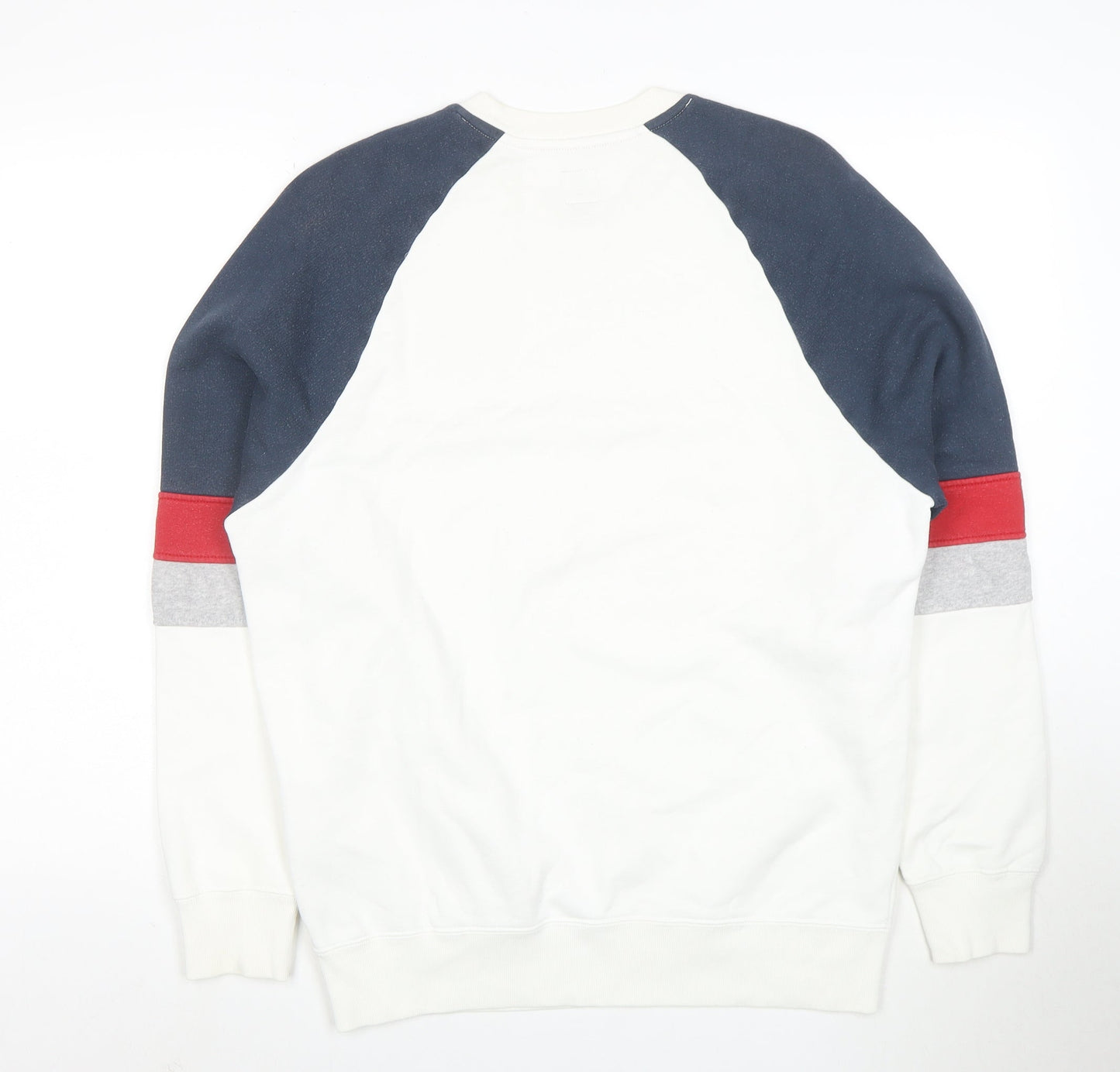 Jack Wills Men's Multicoloured Crew Neck Pullover Sweatshirt M