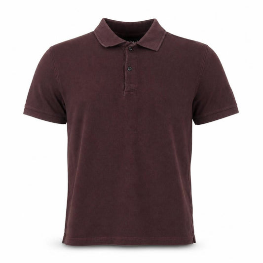DKNY Men's Brown Cotton Polo Shirt XS Casual Classic Style