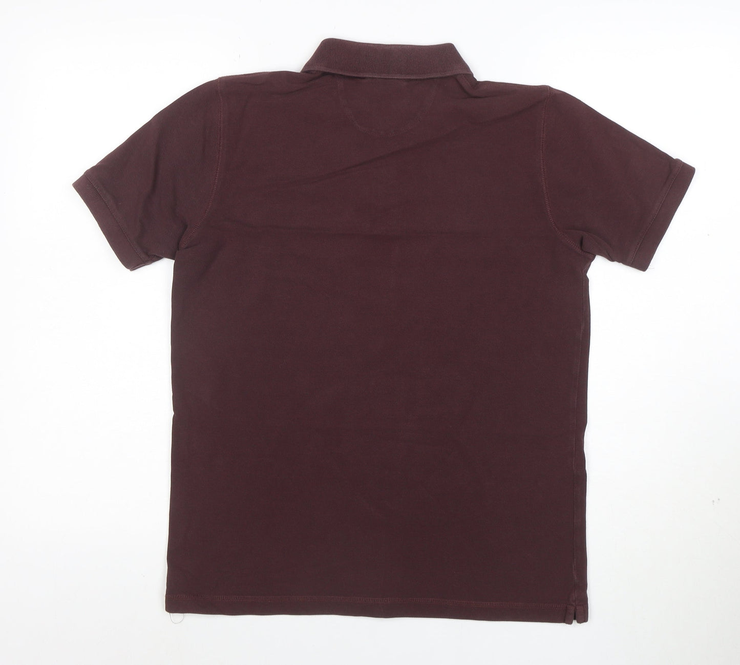 DKNY Men's Brown Cotton Polo Shirt XS Casual Classic Style