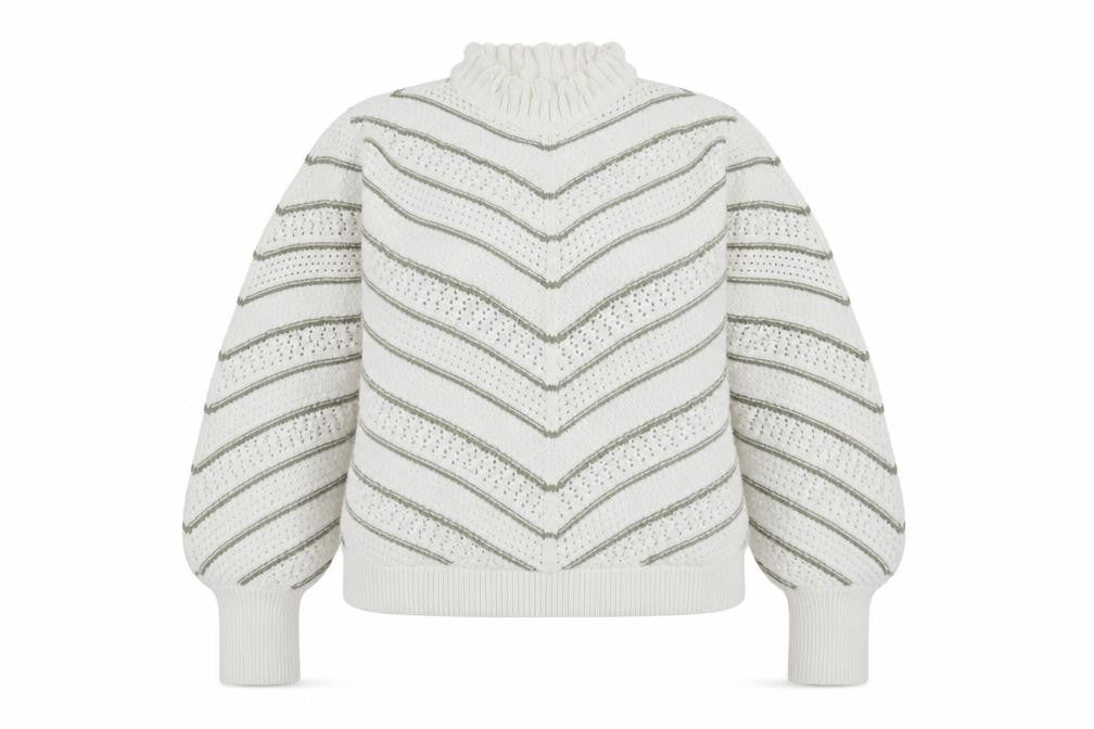 Marks & Spencer Per Una Women White Roll Neck Knit Jumper Size 18