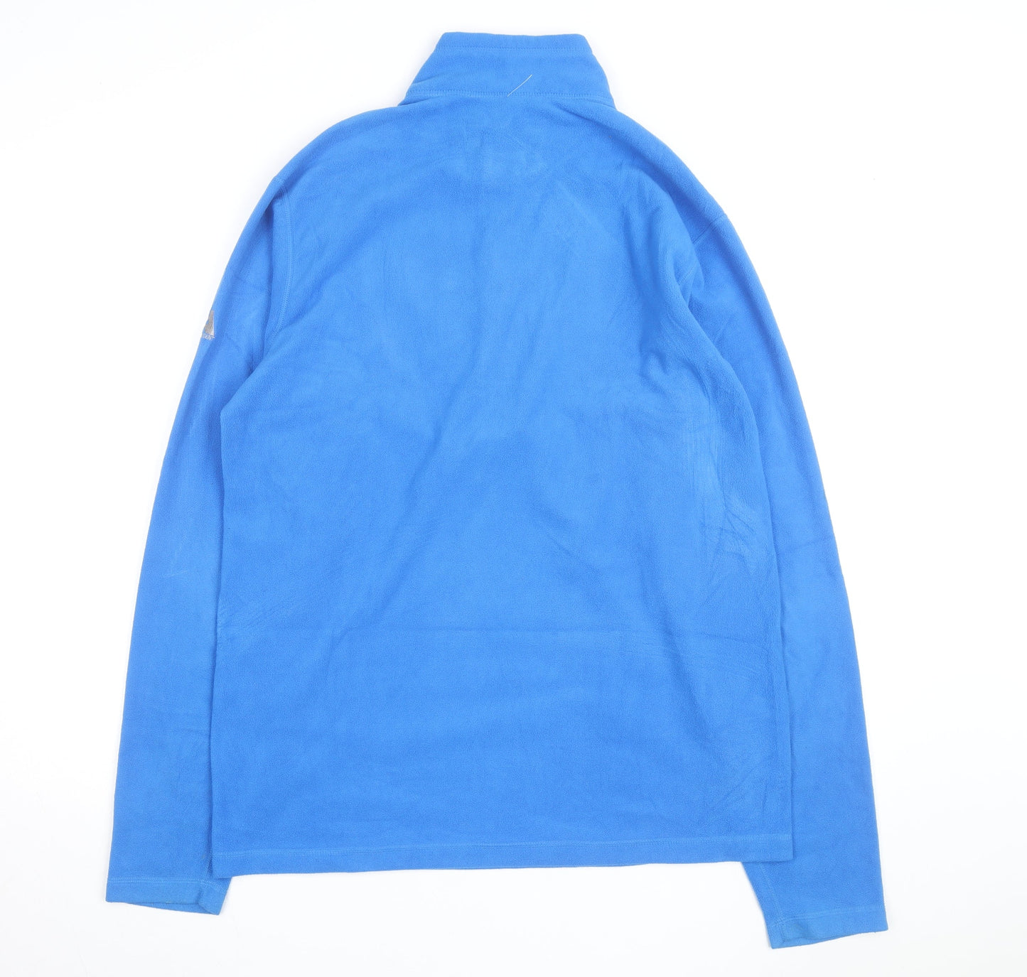 Eddie Bauer Men's Blue XL 1/4 Zip Fleece Sweatshirt Pullover