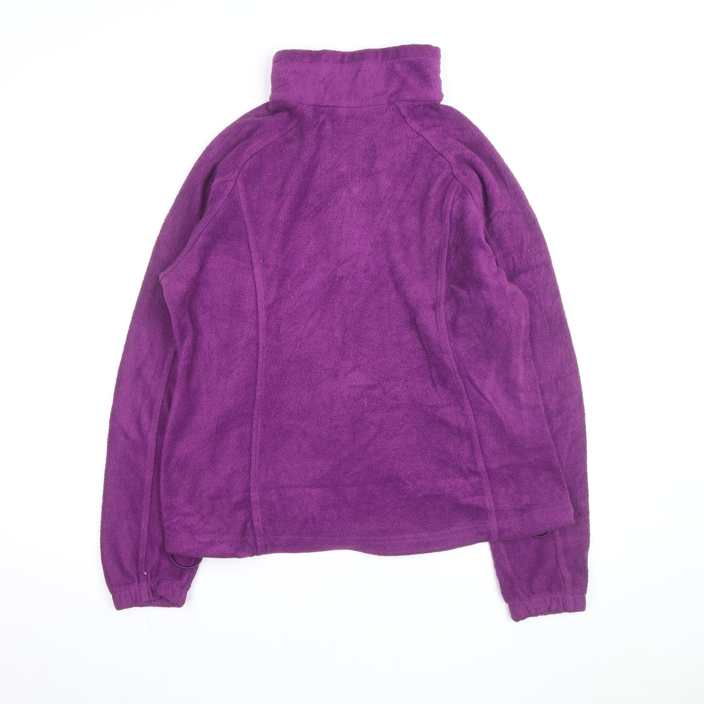 Columbia Women's Purple Fleece Full Zip Jacket XL Activewear